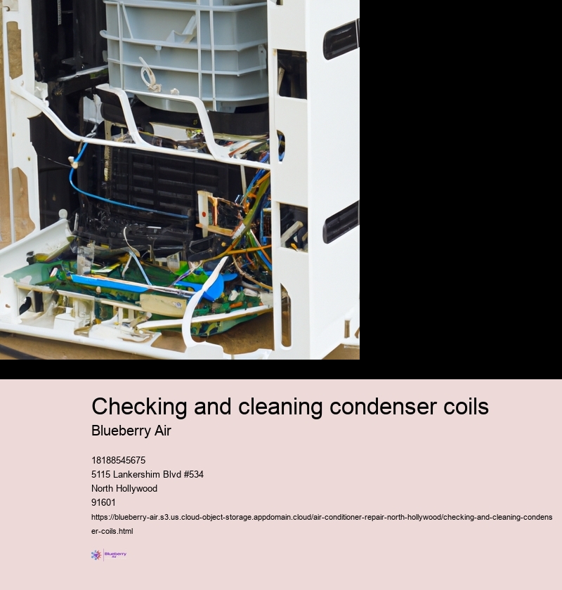 Importance of checking and cleaning condenser coils