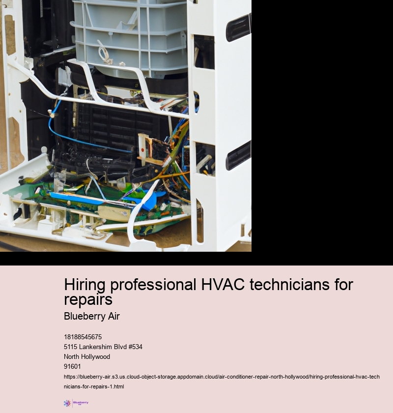 Importance of hiring professional HVAC technicians